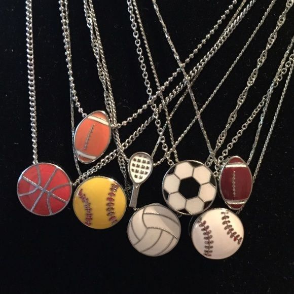 Quinn-Tessential Designs Jewelry - 𝅺•custom• Sports Lover Necklaces